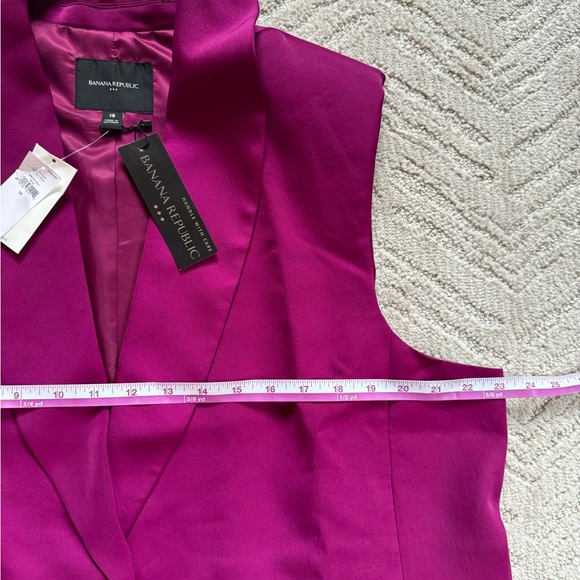 Banana Republic size 18 Sleeveless Belted Vest NWT - Picture 8 of 8